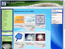 Tablet Screenshot of mfgh-raumtextilien.de